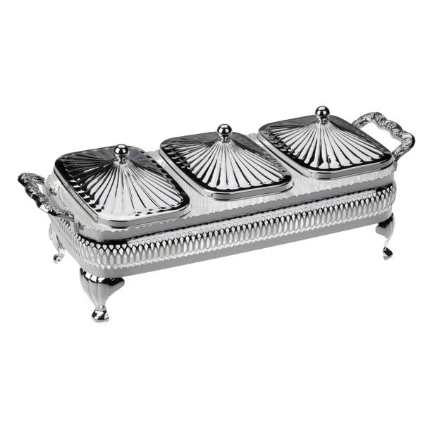 Corbell Silver Company Queen Anne Condiment Set & Reviews Wayfair